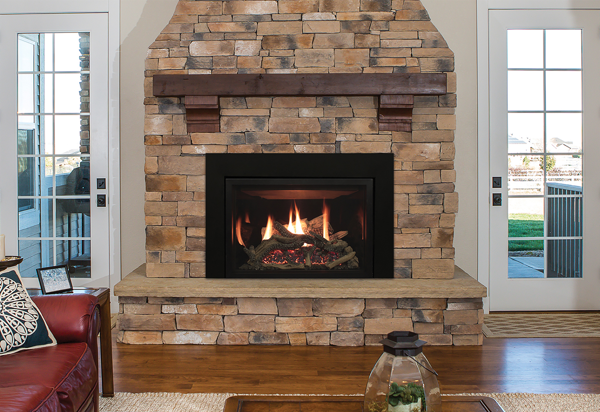 Empire Rushmore 30 Direct Vent Gas, How To Frame A Gas Fireplace Insert