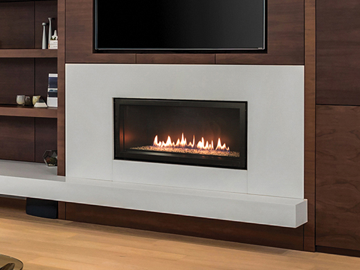 Boulevard Fireplaces Linear Direct, Boulevard 48 Inch Vent Free Linear Fireplace